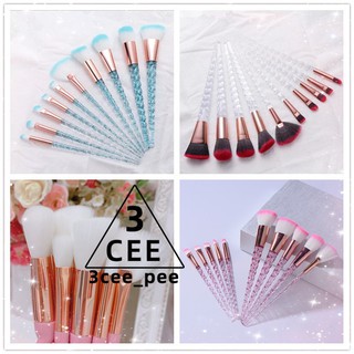 3CEE ราคาถูกที่สุด❤ แปรงแต่งหน้า ชุดแปรง （10 ชิ้น ）A2