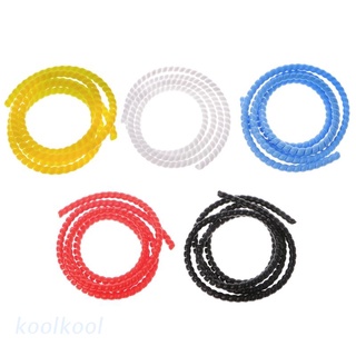 Kool 2m 10mm Pp เกลียวห่อสายเคเบิ้ลสําหรับจัดเก็บสายไฟ