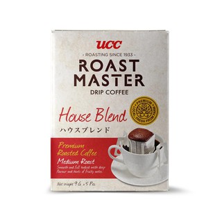 UCC Roast Master Drip Coffee House Blend 45g. ยูซีซีโรสต์มาสเตอร์ดริปคอฟฟี่เฮาส์เบลนด์ 45 กรัม