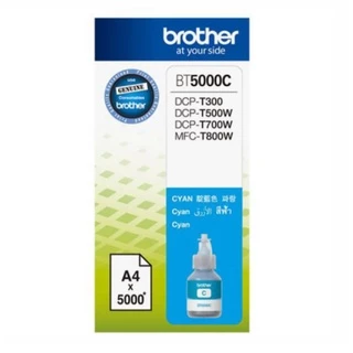 INK (หมึกสำหรับเครื่องพิมพ์) BROTHER BT-5000C FOR DCP-T300/T500W (CYAN)