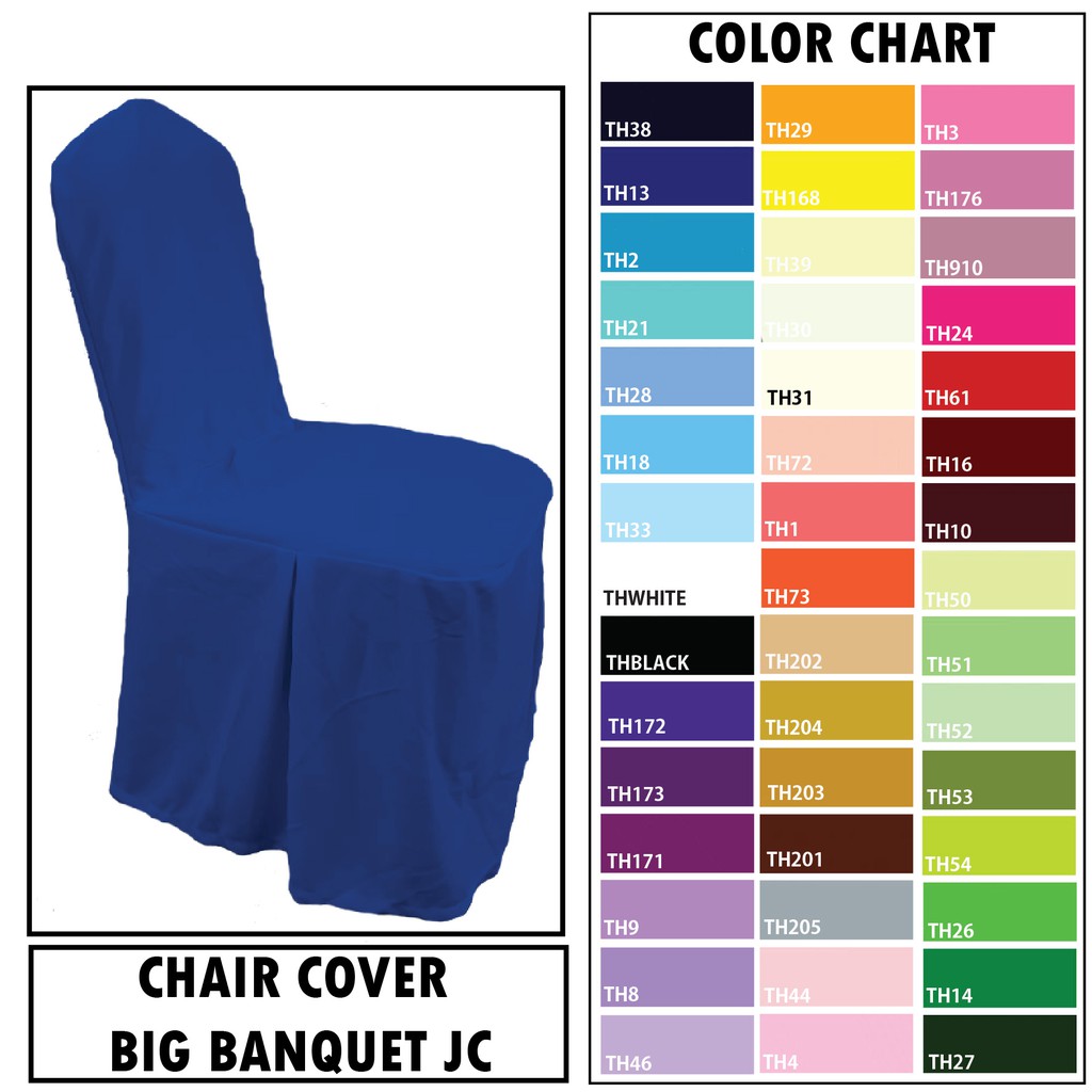BIG BANQUET CHAIR COVER & SARUNG KERUSI BANQUET JC,BANQUET CROWN DAN DIAMOND HEAD X1KPG