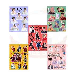 สติ๊กเกอร์ รวม BTS (มี 5 แบบ)