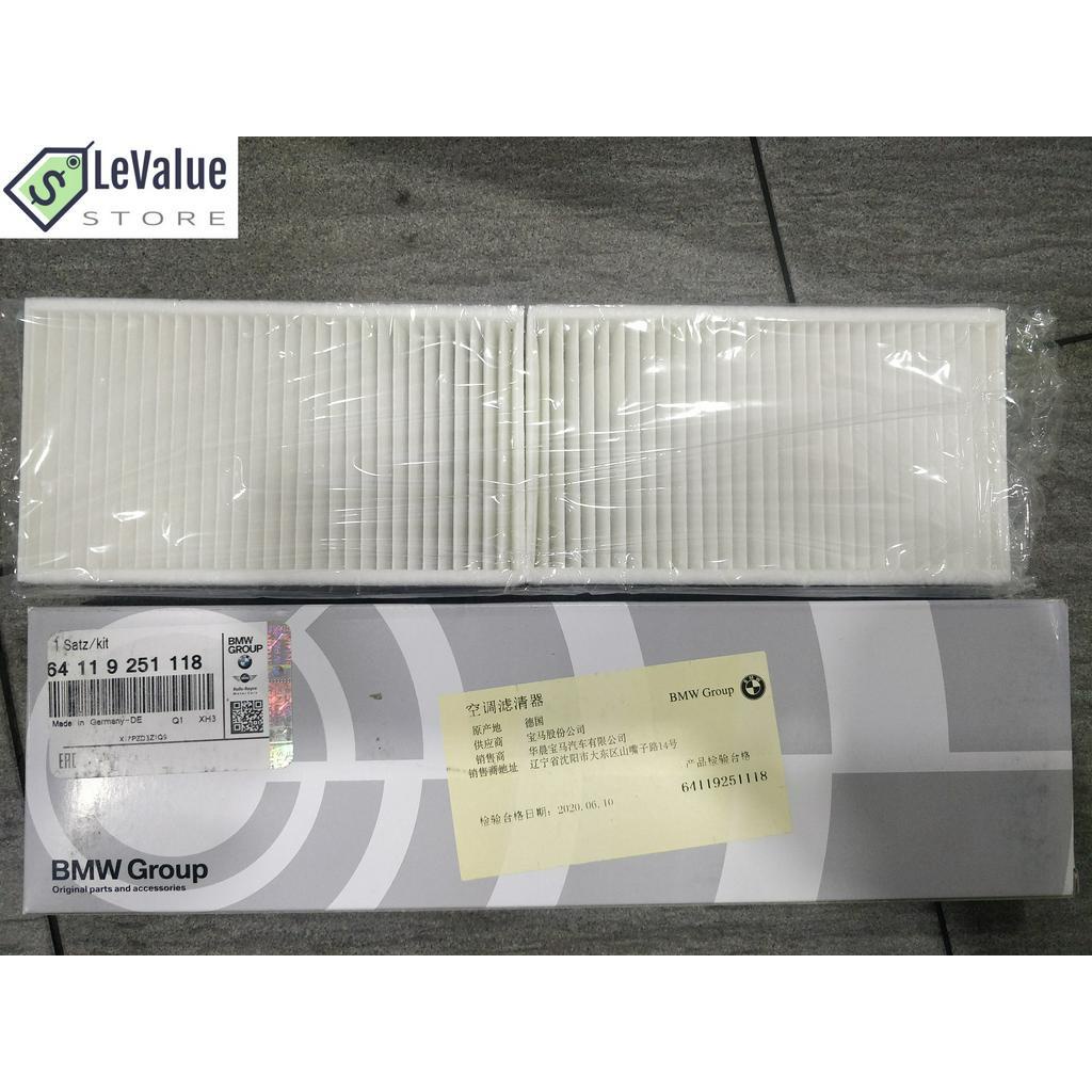 ไส้กรองห้องโดยสาร BMW สําหรับ X3, X4, F25, F26, - BMW 64 11 9 251 118 / 64119251118