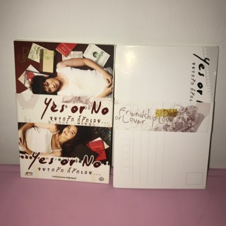 Postcard yes or no โปสการ์ด ติ๊นา ออม