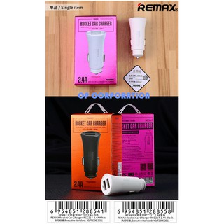 REMAX RCC-217 ที่ชาร์จในรถ Car Charger 2USB 2.4A+Cable 3in1 2.4A