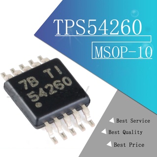 วงจรรวม MSOP-10 3.5-60V 2.5A 54260 TPS54260 1 TPS54260DGQ TPS54260DGQR 1 ชิ้น