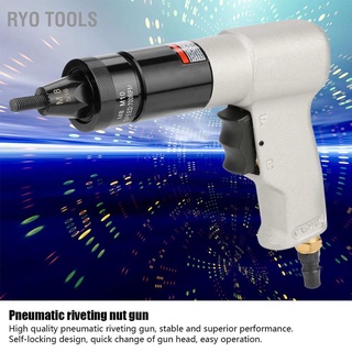 Ryo Tools Pneumatic Riveting Gun Pull Nut Automatic Air Riveter Tool