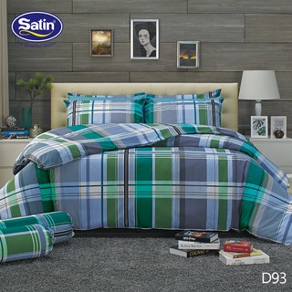 Satin ผ้าปูที่นอน 5 ฟุต 5 ชิ้น (ไม่รวมผ้านวม) No.D93