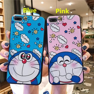 Oppo A9 2020 A5 2020 A3s A7 A5s A1k Realme C2 F3 Plus Love Doraemon Soft Jelly Case