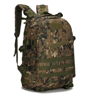 (พร้อมส่ง)  BAG001 กระเป๋าทรงทหารลายพราง กระเป๋าสะพายหลัง กระเป๋าลายทหาร แบ็คแพ็คในเกม กระเป๋าเป้ลายทหาร