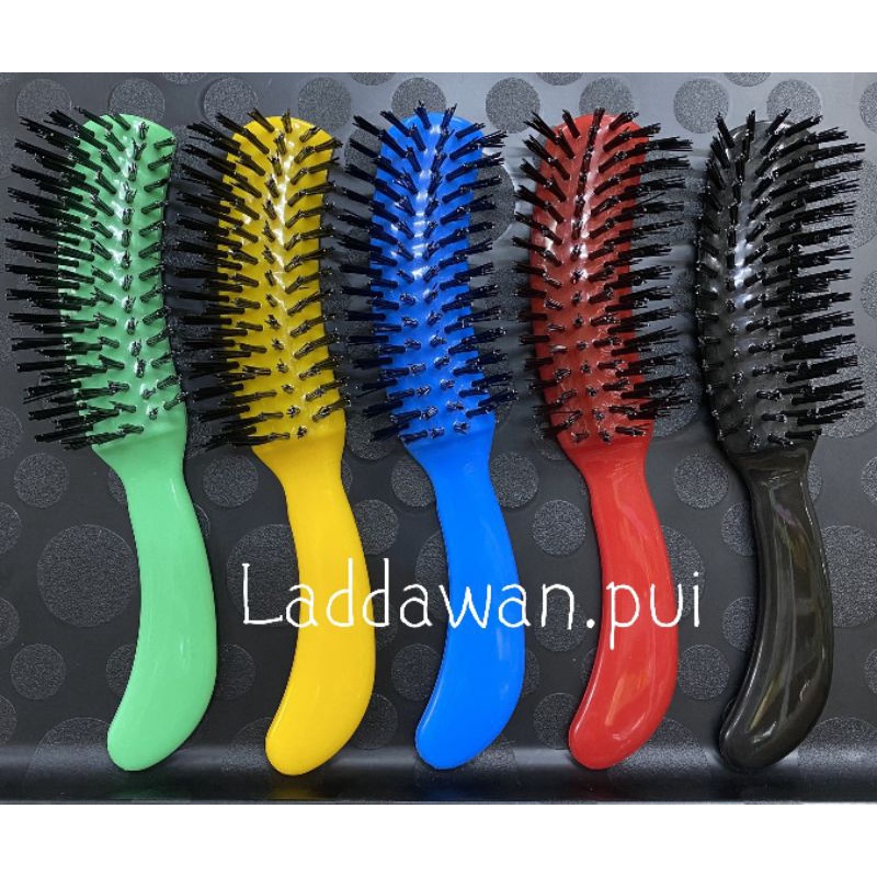 แปรง เกล้าผม เเปรงหวีผม แปรงรวบผม 👉พร้อมส่ง👈  ราคาต่อ1ชิ้น (คละสีส่งค่ะ)