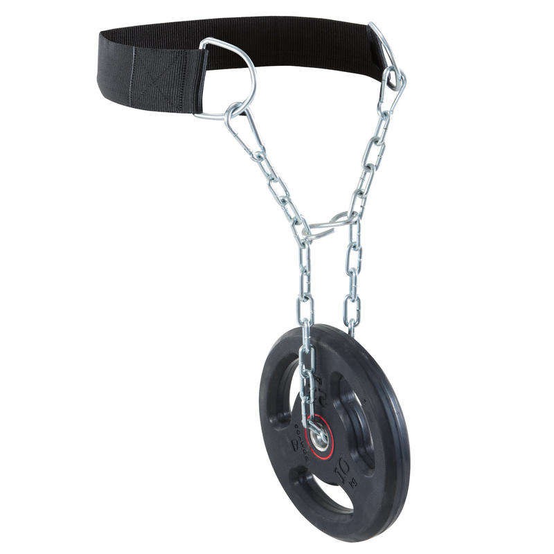 เข็มขัดเวทเทรนนิ่งแบบถ่วงน้ำหนัก 50 กก. Weight Training Weighted Dip Belt Bodybuilding Dipping Belt 