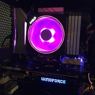 AMD Wraith Prism RGB CPU Cooler for AM5 AM4 AM3+ FM2+