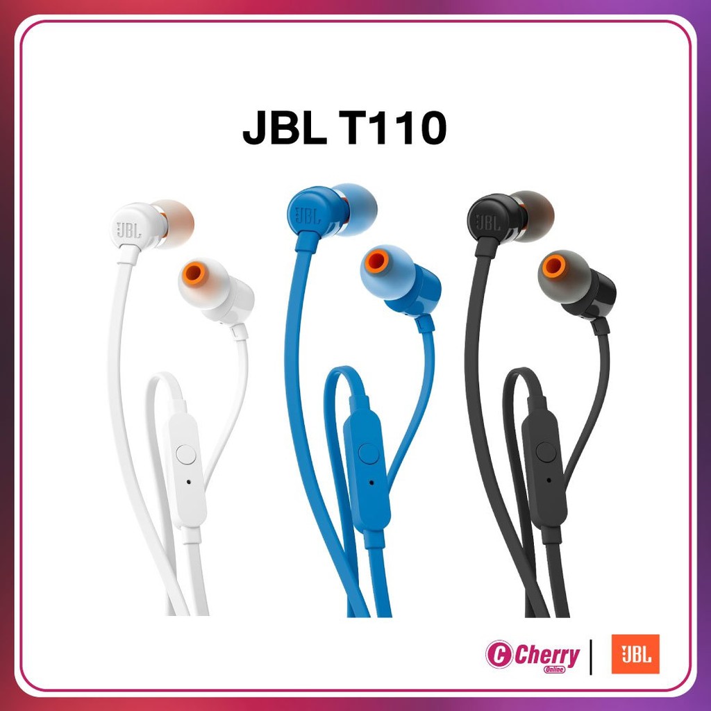 JBL T110 Small Talk In-Ear Stereo ประกันศูนย์ 1 ปี