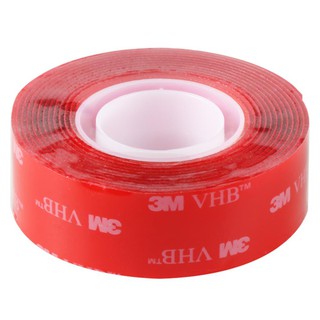 Adhesive tape DOUBLE-SIDED MOUNTING TAPE 3M 21MMX2M CLEAR Stationary equipment Home use เทปกาว อุปกรณ์ เทปกาว 2 หน้า แรง