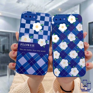 เคสลายสก๊อต ดอกไม้ สีพื้น OPPO A15 A54 A5S A3S A16 A95 A7 A5 A9 A31 A53 2020 A12 A1K A16K A54S Reno 4 5F 4F A74 A15S A52 A11K A92 A35 A11 A93 A32 A72 A94 A53S F17 PRO A16S A12S เคสโทรศัพท์มือถือ ซิลิโคนนุ่ม