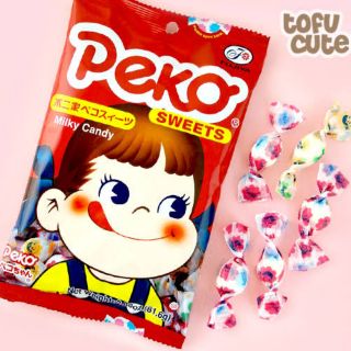 ⚡ขายดีพร้อมส่งเจ้าแรก!⚡จาก ญี่ปุ่น 🇯🇵 peko sweets milky candy ลูกอมนม🍬 ลูกอมรสนม