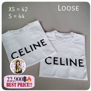 👜: New!! Celine T-Shirt สีขาว ‼️ก่อนกดสั่งรบกวนทักมาเช็คสต๊อคก่อนนะคะ‼️