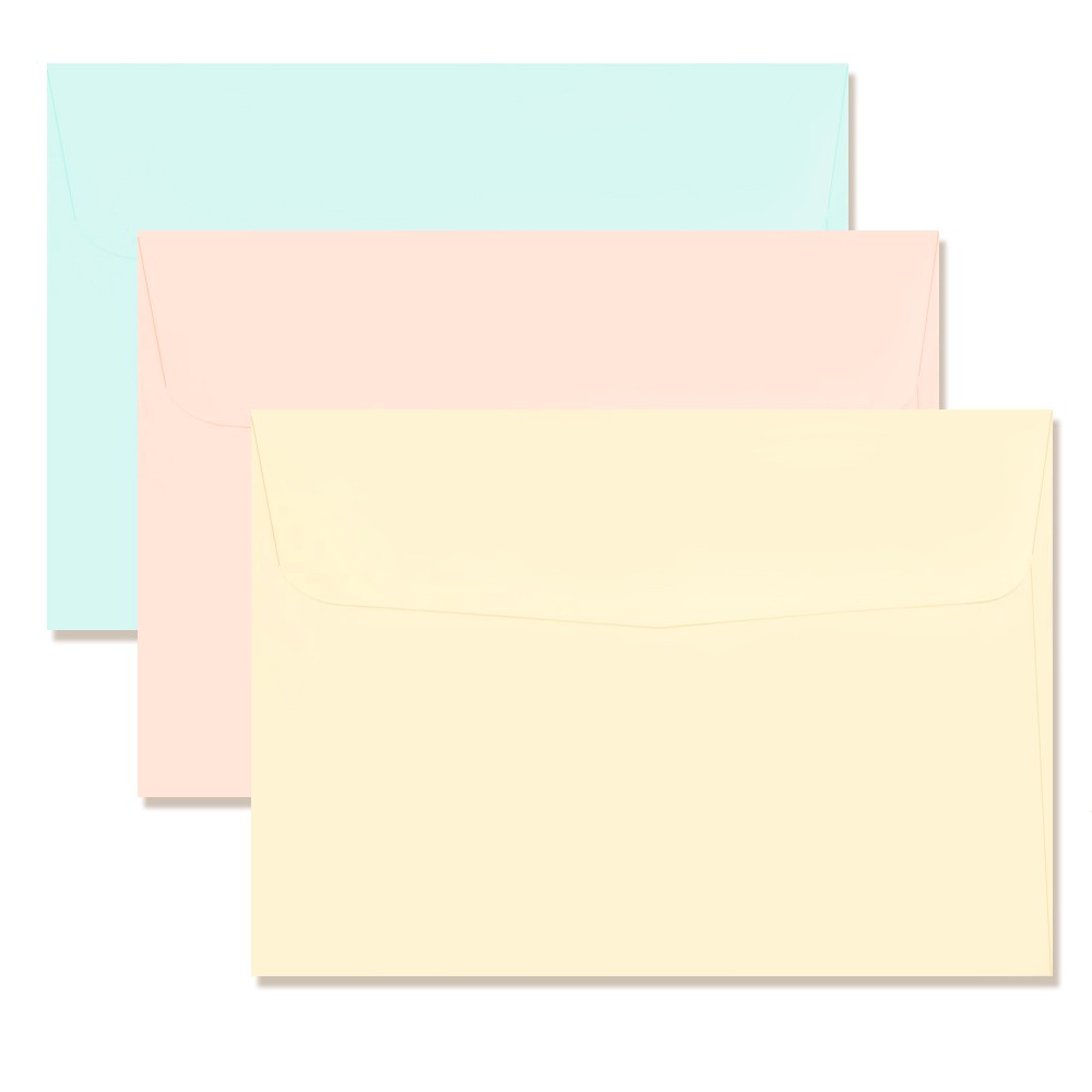 ซองใส่การ์ด ขนาด 5x7 นิ้ว (50ซอง) 80แกรม ซองการ์ดแต่งงาน