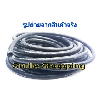 NCR สายลม สายลมดำ ( เกรดงานอุตสาหกรรม ) สายลมยาง ขนาด 1/2 นิ้ว ( 12.7 mm ) 20 เมตร ใช้งานกับ ปั๊มลม