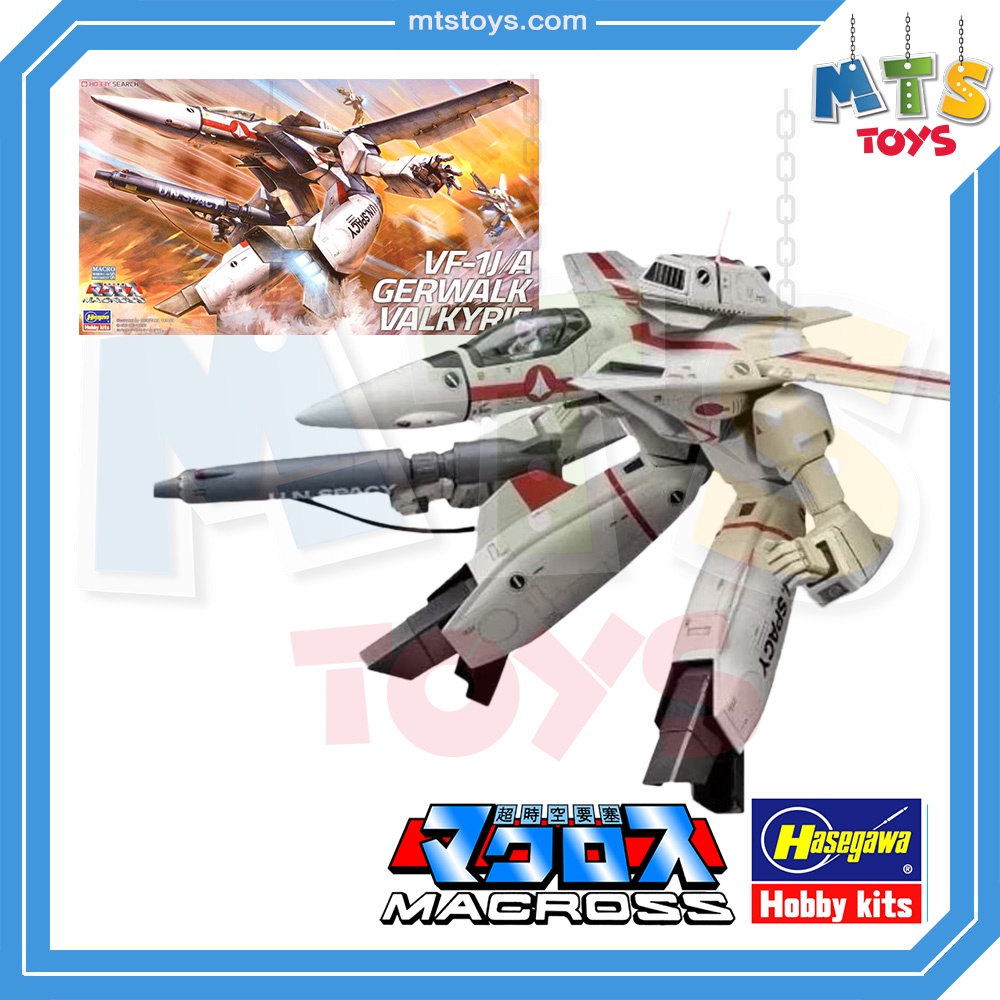 **MTS Toys**Hasegawa Macross 1/72 : VF-1J/A Gerwalk Valkyrie ของแท้จากญี่ปุ่น  [ต้องประกอบด้วยตัวเอง]