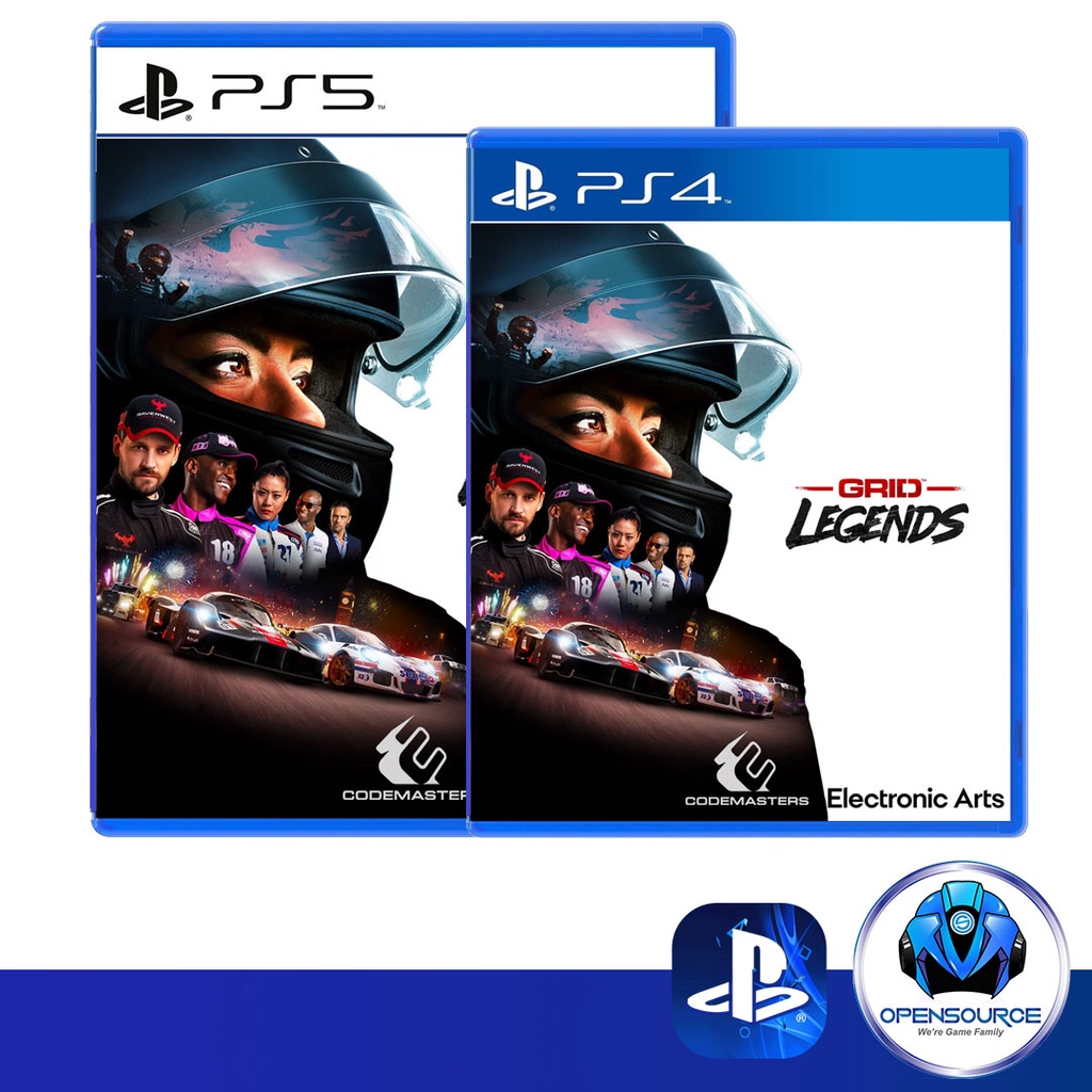 [พร้อมส่ง]Playstation: Grid Legends (ASIA EN/CH/JP) แผ่นเกม สำหรับ PS4 & PS5