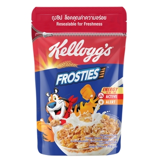 Kellogg's เคลล็อกส์ ฟรอสตีส์ Frosties Breakfast Cereal Resealable Pouch 70 g