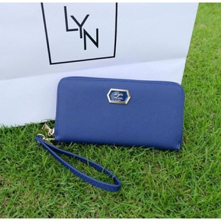 LYN WALLET M สีกรม