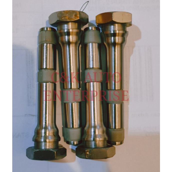 HONDA CITY TMO CITY SEL CITY T9A CITY SX8 CIVIC S5A JAZZ SAA (FRONT) หมุดเบรกพร้อมชุดโอริงซิลิโคน