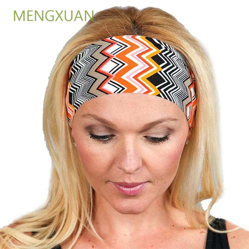 Houglamn 1PC Outdoor Sports Hair Band Women Men Soft Elastic Silicone Sweatband for Yoga