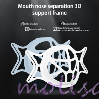 แผ่นรองหน้ากากป้องกันใบหน้า ด้านใน ระบายอากาศ 3D