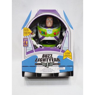 🚀BUZZ LIGHTYEAR TALKING ACTION FIGURE ⭐️หุ่นยนต์บัซไลท์เยียร์ มีเสียงพูดมีไฟ ของแท้ 💯 นำเข้าจากดิสนีย์สโตร์อเมริกา🇺🇸✈️