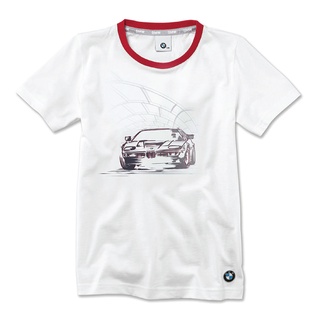 BMW เสื้อยืดเด็ก (แนวสปอร์ตสำหรับเด็ก พิมพ์ลายกราฟิก)