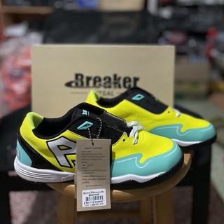 รองเท้าฟุตซอลเบรกเกอร์ Breaker Cobra Monster (BC013) สี Green