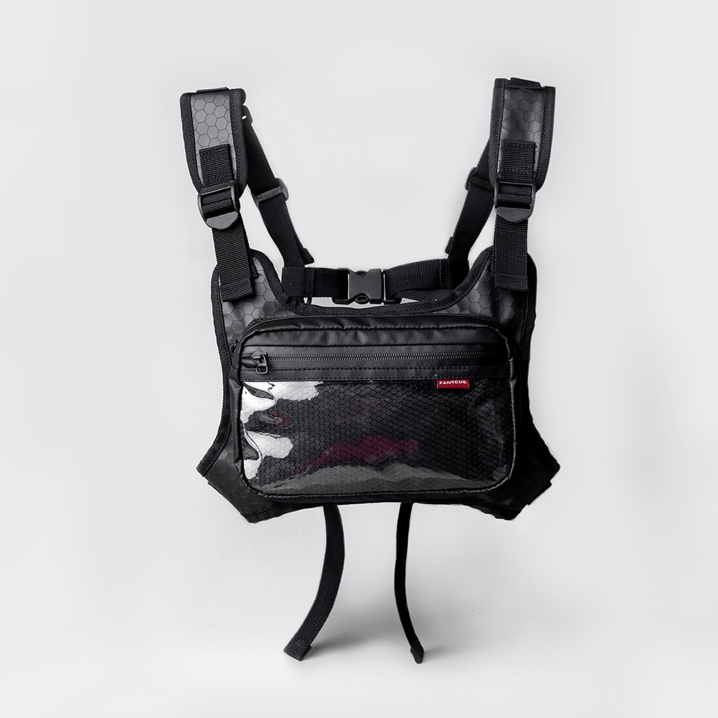 Fanteus Chest Bag กระเป๋าคาดหน้าอกกันน้ํา Bimo Rig Bag Fashion Hip Hop