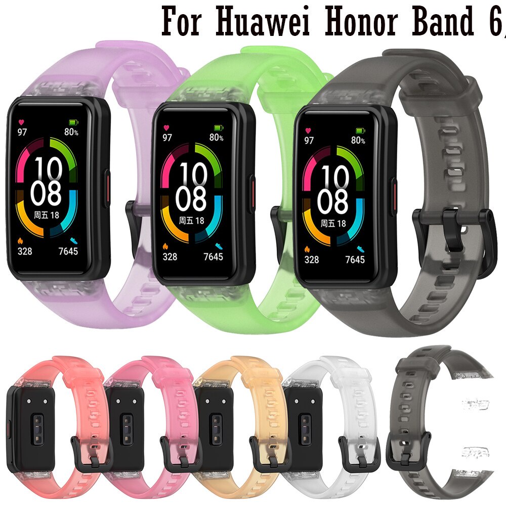 สายนาฬิกาข้อมือสําหรับ Huawei Honor Band 6 สําหรับ Huawei Band 6