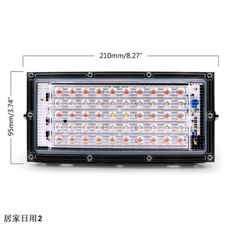 【READY STOCK】In stock Ac 220 V ไฟปลูกต้นไม้ 50 W Led หลอดไฟปลูกพืช LED ช่วยการเจริญเติบโตของพืช เรือนกระจก