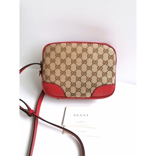 GUCCI Bree Canvas Crossbody