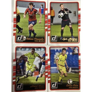 2016-2017 Panini Donruss Soccer CSKA Moskva