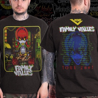 เสื้อยืด ลายวง Metal Stone Temple Pilots Family Values 2001 สไตล์วินเทจ _049