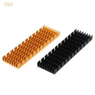 YXA Heatsink Heat Dissipation Aluminum Radiator M.2 NGFF Cooling Heat Sink Heat Thermal Pads for M.2 NGFF 2280 PCI-E NVME SSD