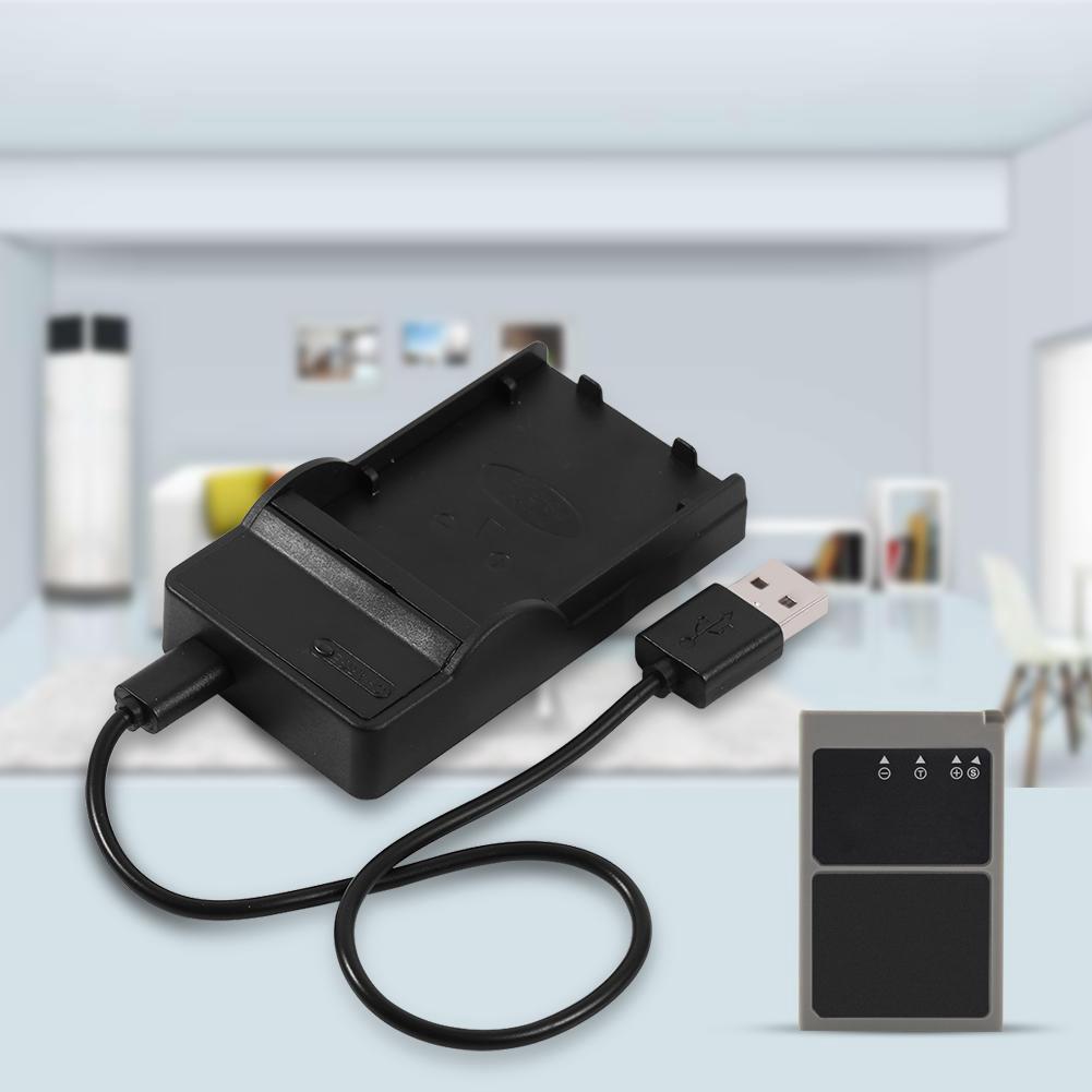 Battery Olympus With Station for Cable BLS1/BLS5/BLS50 Charger Charging USB FNP140 Fuji