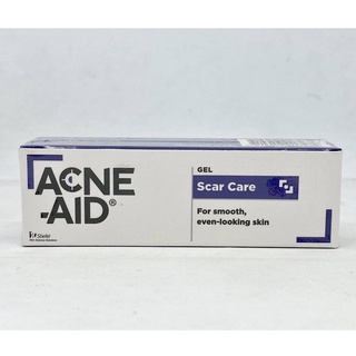 ACNE-AID GEL SCAR CARE แอคเน่-เอด เจล สการ์ แคร์ 10 g เจลบำรุงผิว เพิ่มความชุ่ม ดูเรียบเนียนสม่ำเสมอ