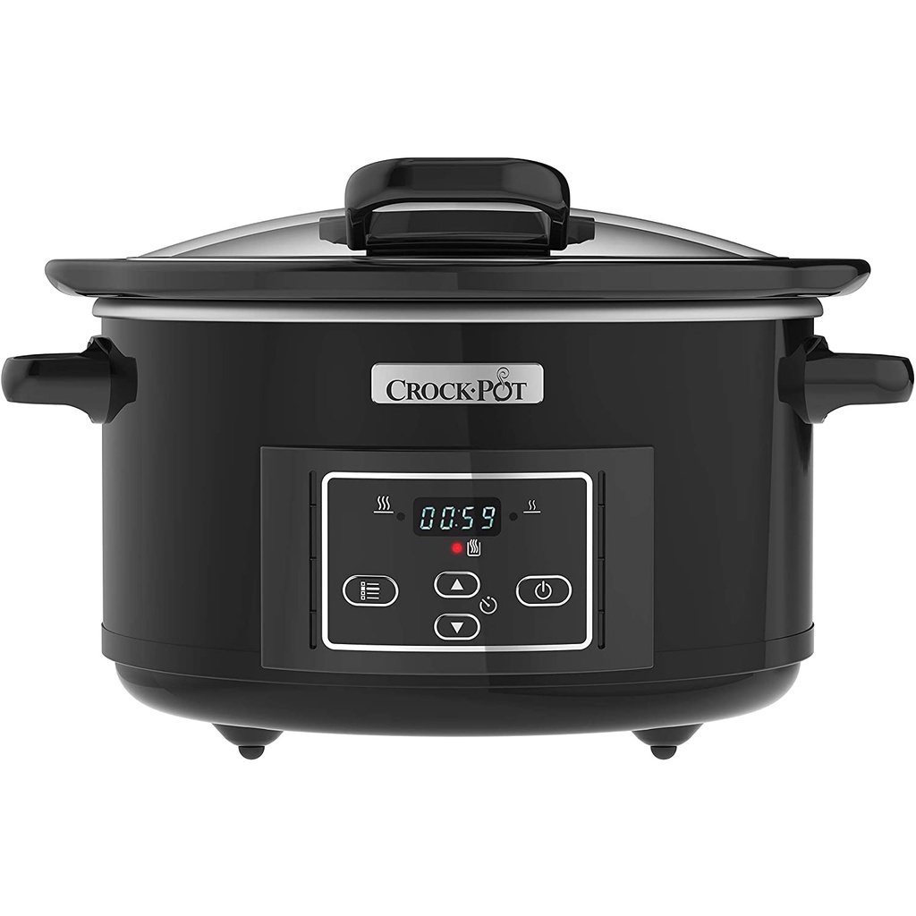 หม้อตุ๋นนำเข้าจากอังกฤษของแท้ CrockPot Lift and Serve Digital Slow Cooker 4.7L CSC052 UK Import 220V