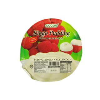 Cocon Kingo Pudding Lychee 420g. โคคอนคิงโกพุดดิ้งลิ้นจี่ 420กรัม