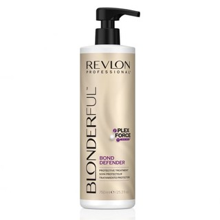 Revlon Blonderful Blonde defender 750ml แชมพูทรีตเม้นท์ปรับสภาพและคืนความยืดหยุ่นให้แก่เส้นผมหลังฟอกทันที