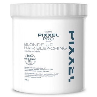 ฟอกสีผม โลแลน พิกเซล โปร Lolane Pixxelpro Blonde Up Hair Bleaching 500g