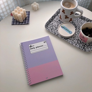 Daily Planner สมุดแพลนเนอร์รายวัน ใช้ได้ 100วัน แพลนเนอร์เกาหลี แพลนเนอร์เตรียมสอบ อ่านหนังสือ