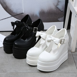ส้นตึก สูง16cm/12cm/10cm (ขาว,ดำ) Sz.34-39 **𝓟𝓻𝓮-𝓞𝓻𝓭𝓮𝓻 (IL216)