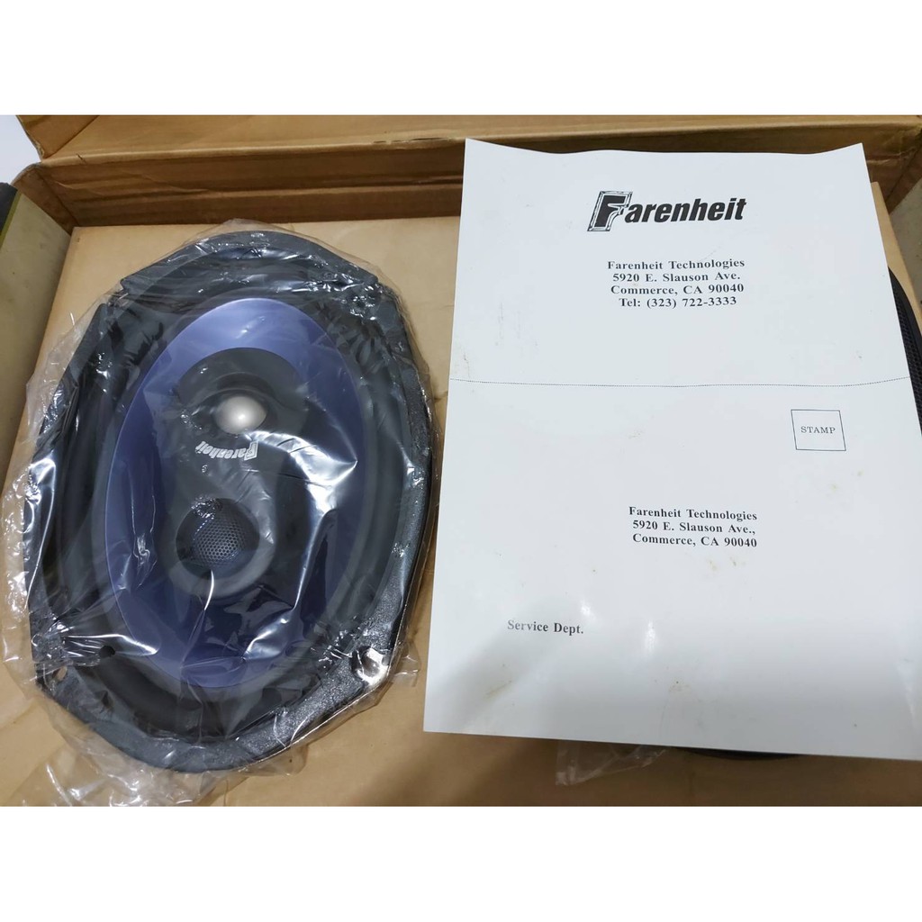 ลำโพง 6x9 Farenheit MX-6900S 350W โคแอกเซียลขับเสียง 3 ทางกลางชัด ได้รายละเอียดดี เสียงมีมิติไฮเอ็นส